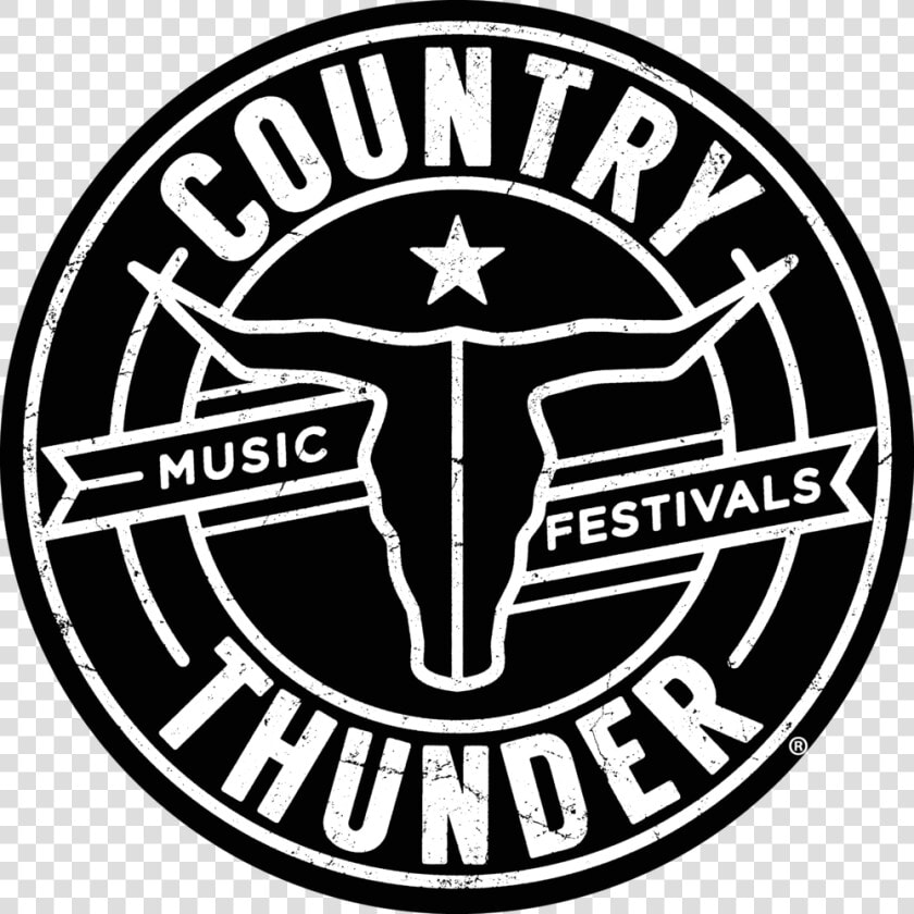 Ctlogo Tm Circle Official Black   Country Thunder Calgary 2018  HD Png DownloadTransparent PNG