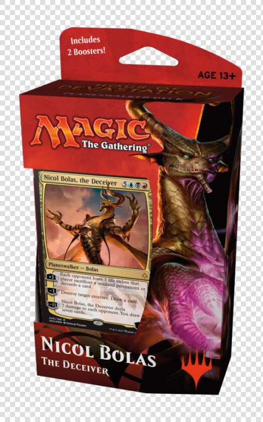 Hour Of Devastation   Nicol Bolas The Deceiver  HD Png DownloadTransparent PNG