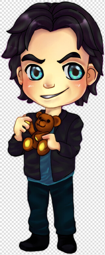 Damon Salvatore Drawing Cartoon  HD Png DownloadTransparent PNG