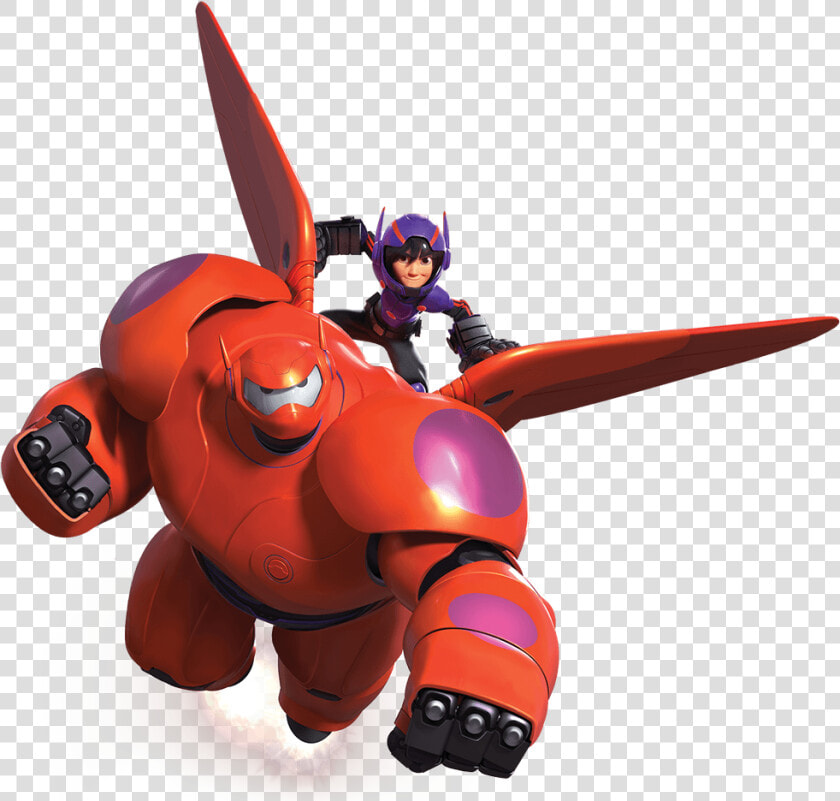 Hiro Ridding Baymax   Big Hero 6 Baymax And Hiro Png  Transparent PngTransparent PNG