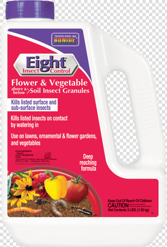 Eight® Garden Granules   Label  HD Png DownloadTransparent PNG