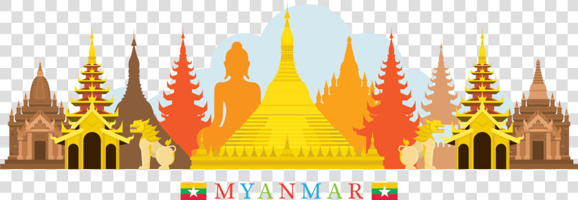 Myanmar Skyline Png  Transparent PngTransparent PNG