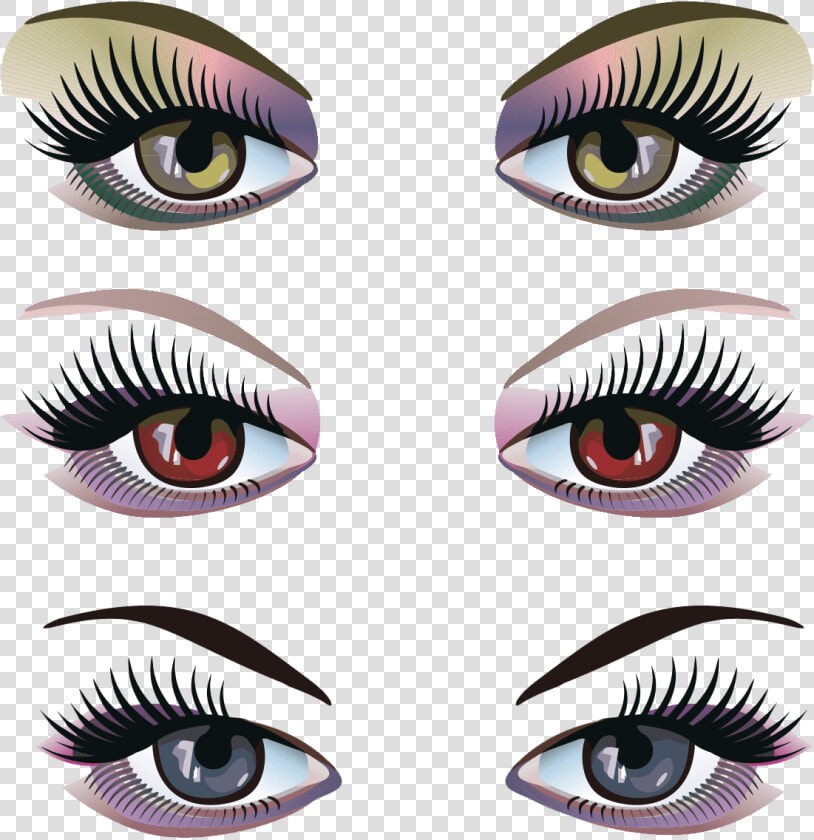 Eyelashes Clipart Gold And   Eye Shadow Clip Art  HD Png DownloadTransparent PNG