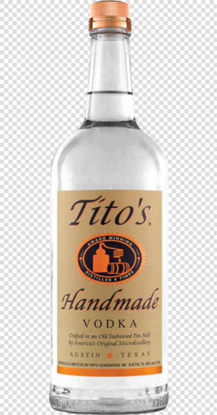 Tito S Handmade Vodka 70cl   Tito  39 s Vodka  HD Png DownloadTransparent PNG