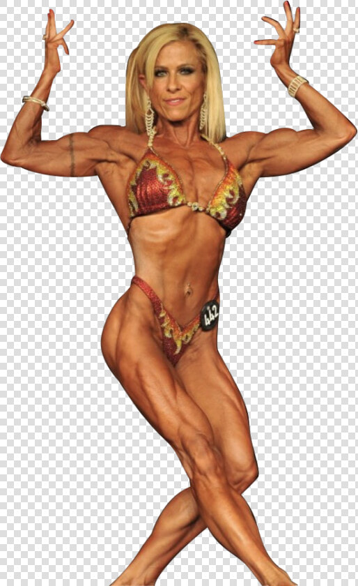 An Actual Bsf Competitor   Extreme Bodybuilder Woman Png  Transparent PngTransparent PNG