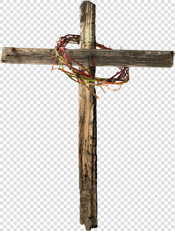 Crown Of Thorns Calvary Christian Cross Stock Photography   Wooden Cross Png Transparent  Png DownloadTransparent PNG