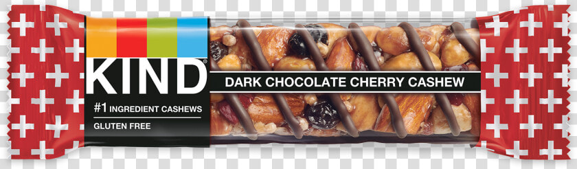 Null   Kind Bar Dark Chocolate Cherry Cashew  HD Png DownloadTransparent PNG