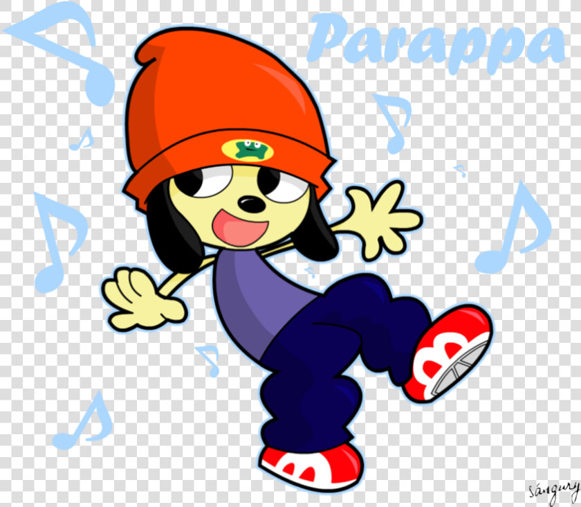 Parappa The Rapper By Sangury d59vjdc   Parappa The Rapper Pose  HD Png DownloadTransparent PNG