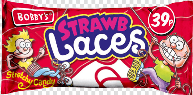 Strawb Laces   Bobbys Sweets  HD Png DownloadTransparent PNG