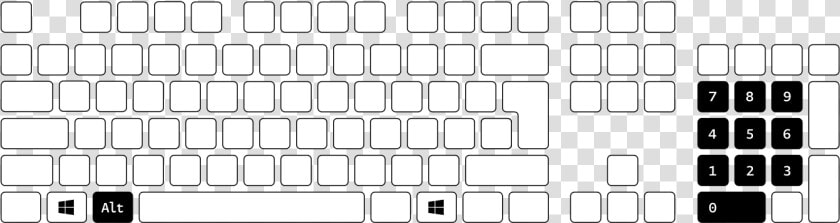 Keyboard   Apple Magic Keyboard Qwerty  HD Png DownloadTransparent PNG