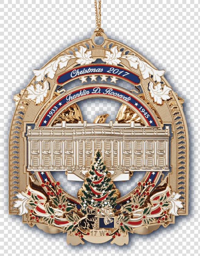 2017 White House Christmas Ornament Back   White House Ornaments 1995  HD Png DownloadTransparent PNG