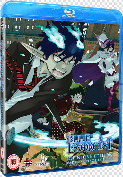 Blue Exorcist Definitive Edition Part   Blue Exorcist Blu Ray  HD Png DownloadTransparent PNG