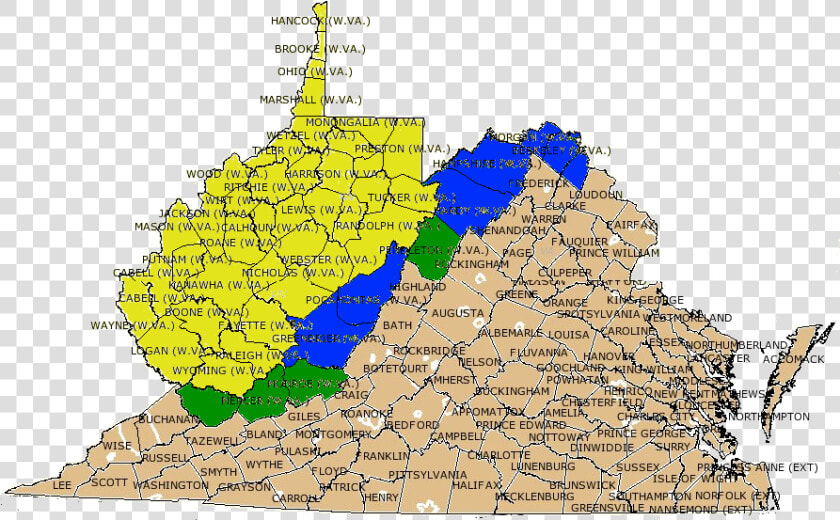 Transparent Virginia State Outline Png   West Virginia Secession  Png DownloadTransparent PNG