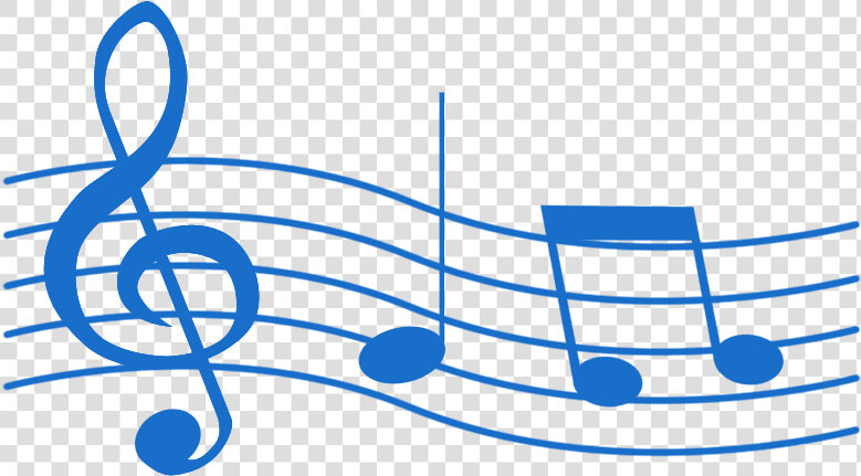 Transparent Music Notes   Music Staff Blue  HD Png DownloadTransparent PNG