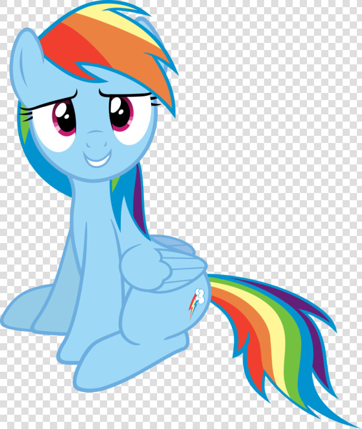 Slb94  Cute  Rainbow Dash  Safe  Simple Background    My Little Pony Rainbow Dash Sitting  HD Png DownloadTransparent PNG