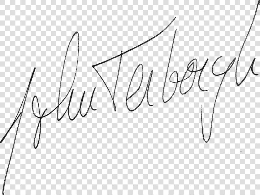 Signature Of John Terborgh   Png Format Signature Png  Transparent PngTransparent PNG