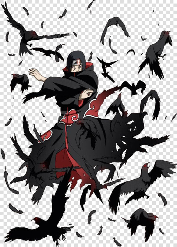 Transparent Mangekyou Sharingan Png   Itachi Crows  Png DownloadTransparent PNG