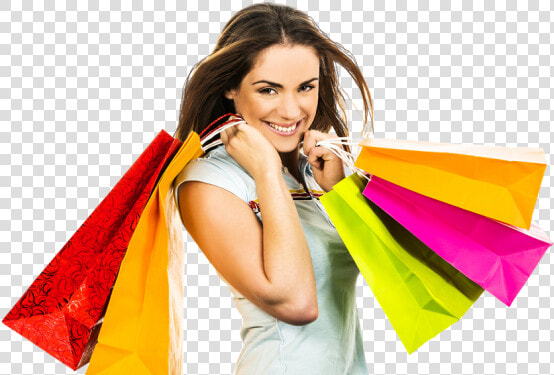 Custom Bags From Quality Packaging Supply   Girl With Shopping Bags Png  Transparent PngTransparent PNG