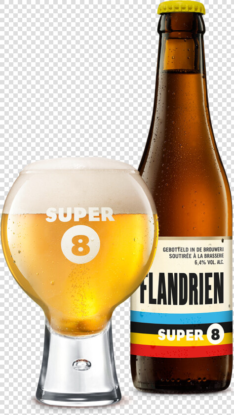 Flandrien   Super 8 Bier Flandrien  HD Png DownloadTransparent PNG