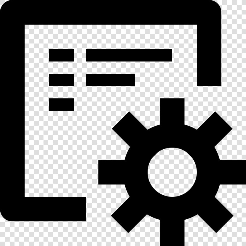 Form Attribute Editor   Process Data Icon Png  Transparent PngTransparent PNG