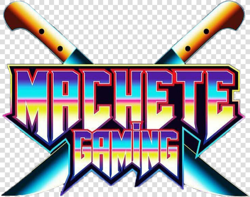 Machete gaming   Graphic Design  HD Png DownloadTransparent PNG