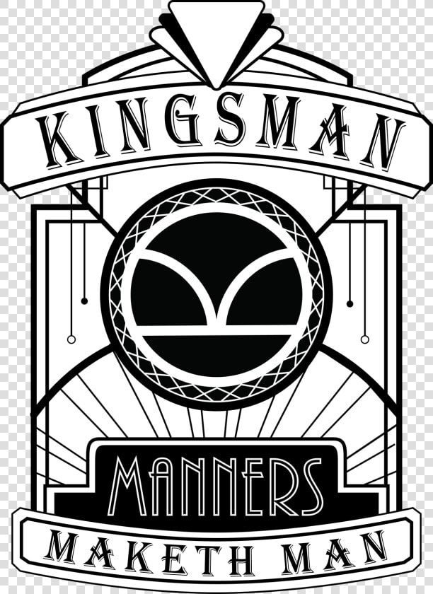 Kingsman Logo In Black  HD Png DownloadTransparent PNG