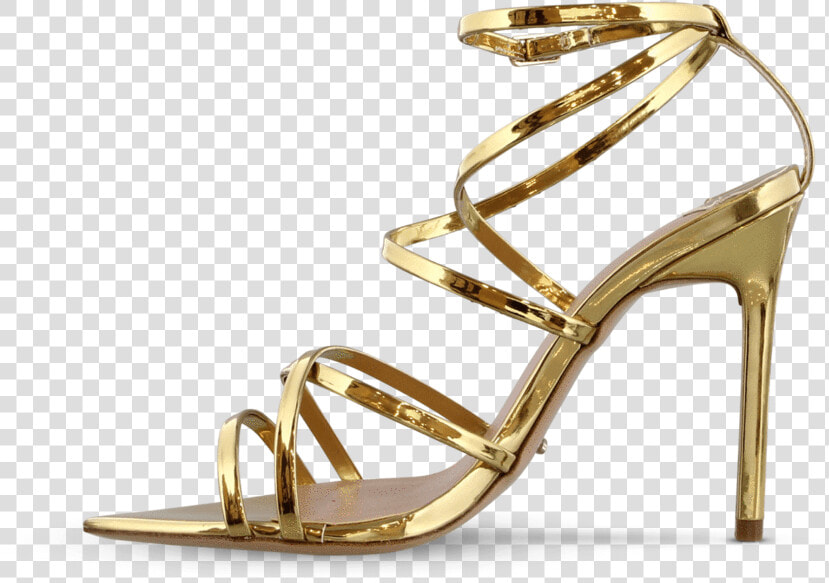 Marcy Gold Shine Side   High Heels  HD Png DownloadTransparent PNG