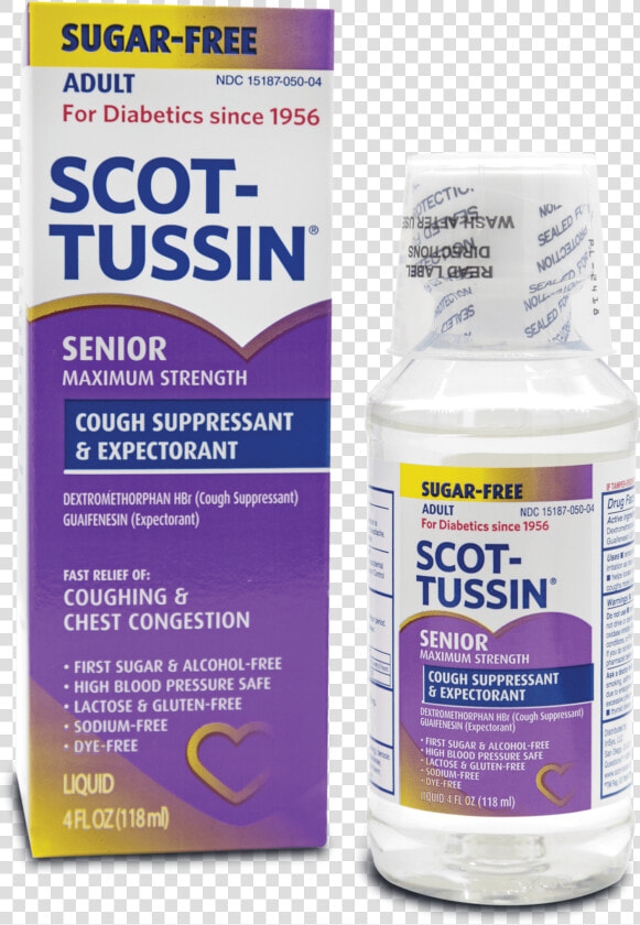 Scot tussin Senior  HD Png DownloadTransparent PNG