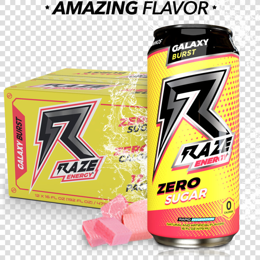 Repp Sports Raze Energy Drink Rtd Galaxy Burst   Raze Energy Drink  HD Png DownloadTransparent PNG