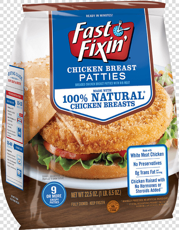 Chicken Breast Patties   Fast Fixin Chicken Nuggets  HD Png DownloadTransparent PNG