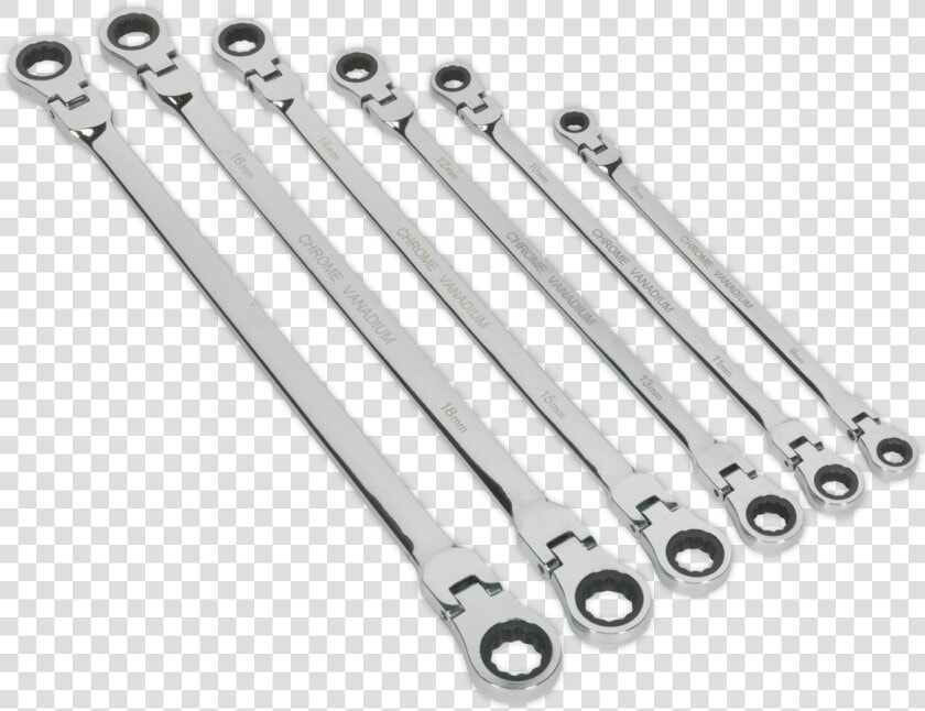 Long Ratchet Ring Spanners  HD Png DownloadTransparent PNG