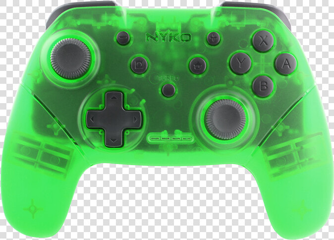 Transparent Nintendo Switch Png   Nyko Wireless Core Controller Green  Png DownloadTransparent PNG