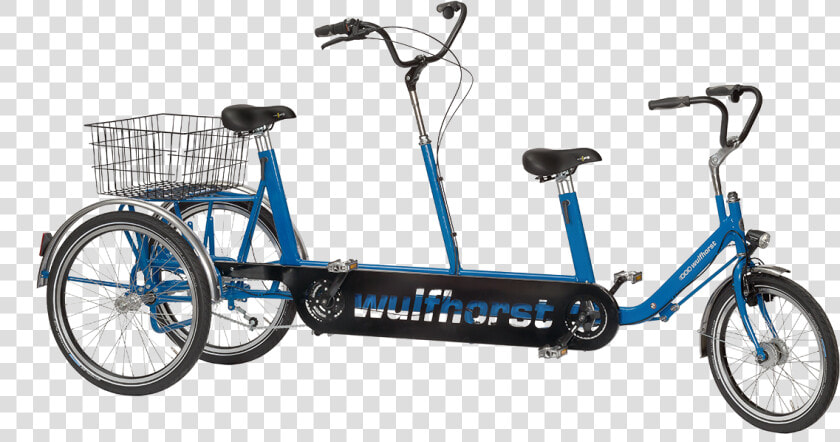 Transparent Tricycle Png   Wulfhorst Tandem  Png DownloadTransparent PNG