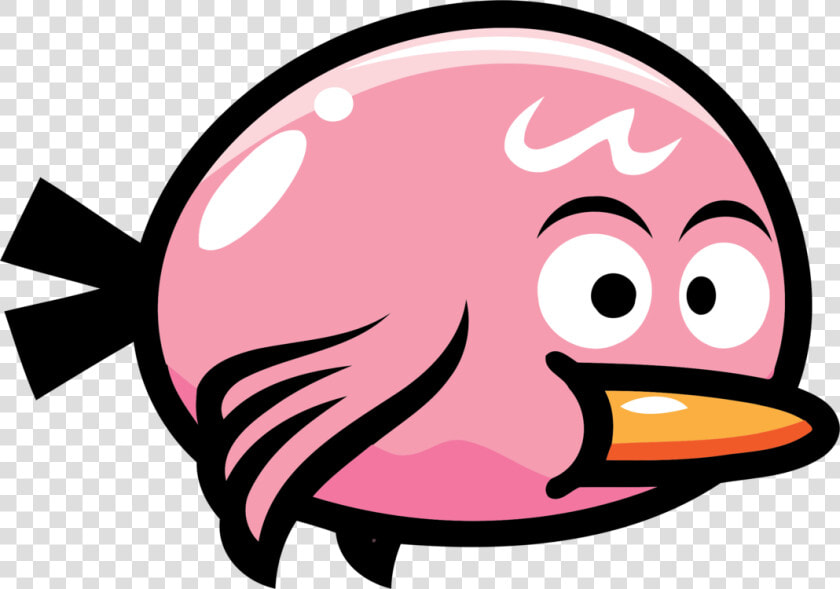 Pink art fictional Character   Flappy Bird Game Png  Transparent PngTransparent PNG