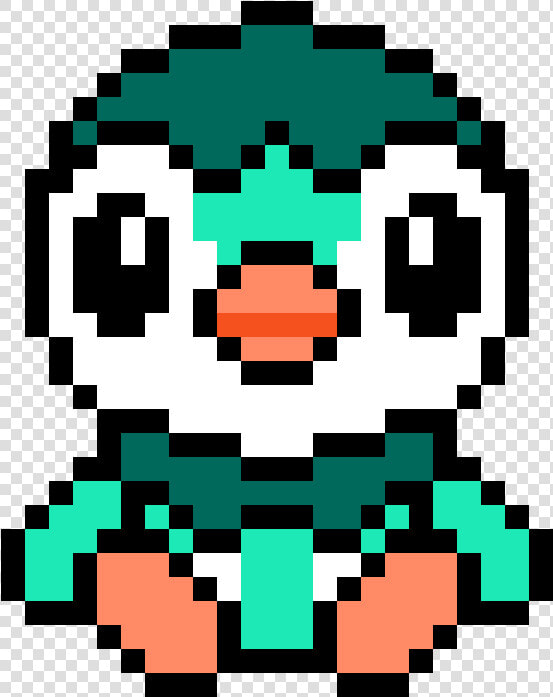 Pokemon Pixel Art Piplup  HD Png DownloadTransparent PNG