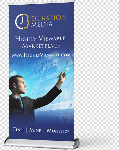 Pop Up Banner Design For Duration Media  HD Png DownloadTransparent PNG