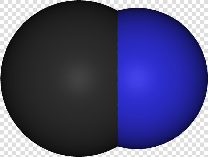 Cyanide Ion 3d Vdw   Cyanide Compound  HD Png DownloadTransparent PNG