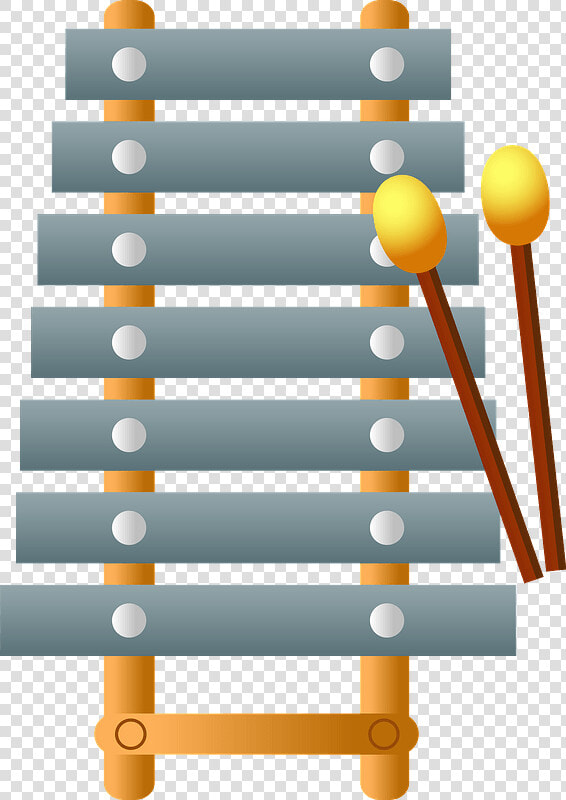 Bell Lyre Musical Instrument Clipart   Glockenspiel  HD Png DownloadTransparent PNG