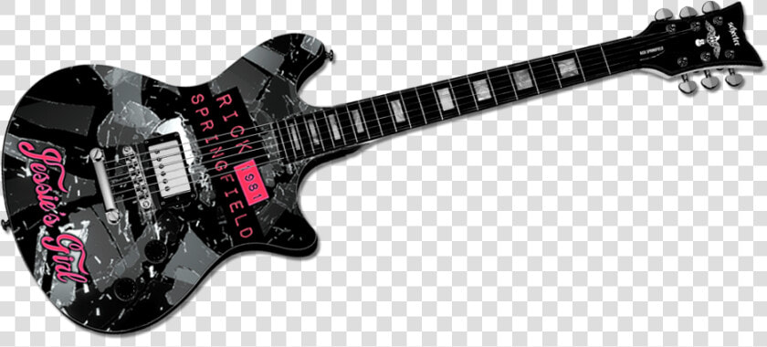 Guitar Picture   Rick Springfield Jessie  39 s Girl Guitar  HD Png DownloadTransparent PNG