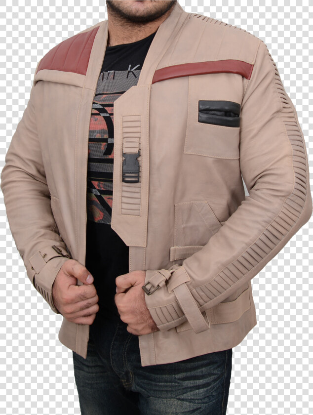 Finn Leather Jacket Is Outstanding Piece Speaks About   Pocket  HD Png DownloadTransparent PNG