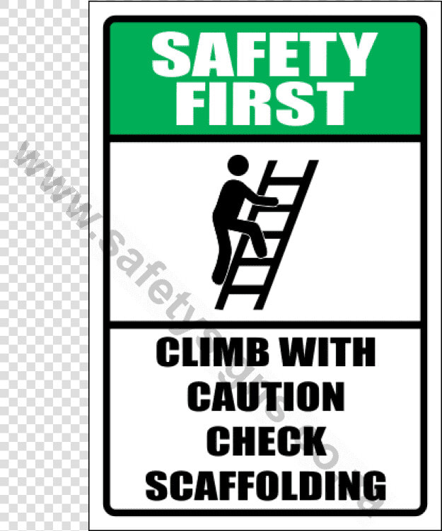 Safety First Climb With Caution Sing   Poster  HD Png DownloadTransparent PNG