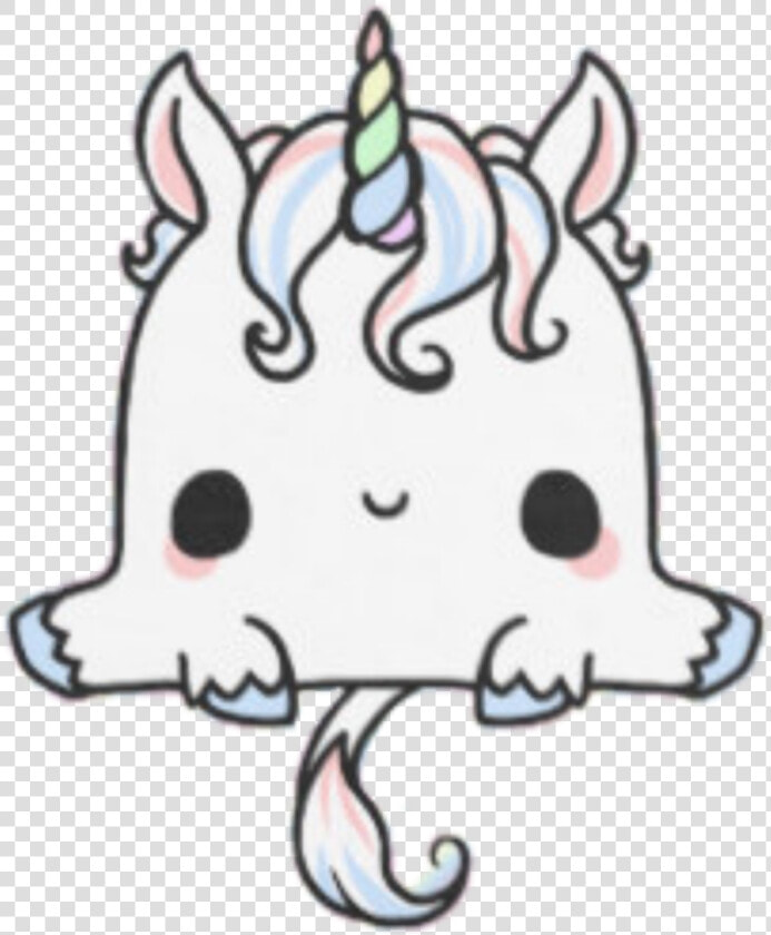 Unicorn Unicorns Kawaii Tumblr Stickers Ftestickers   Cute Profile Pics Unicorn  HD Png DownloadTransparent PNG