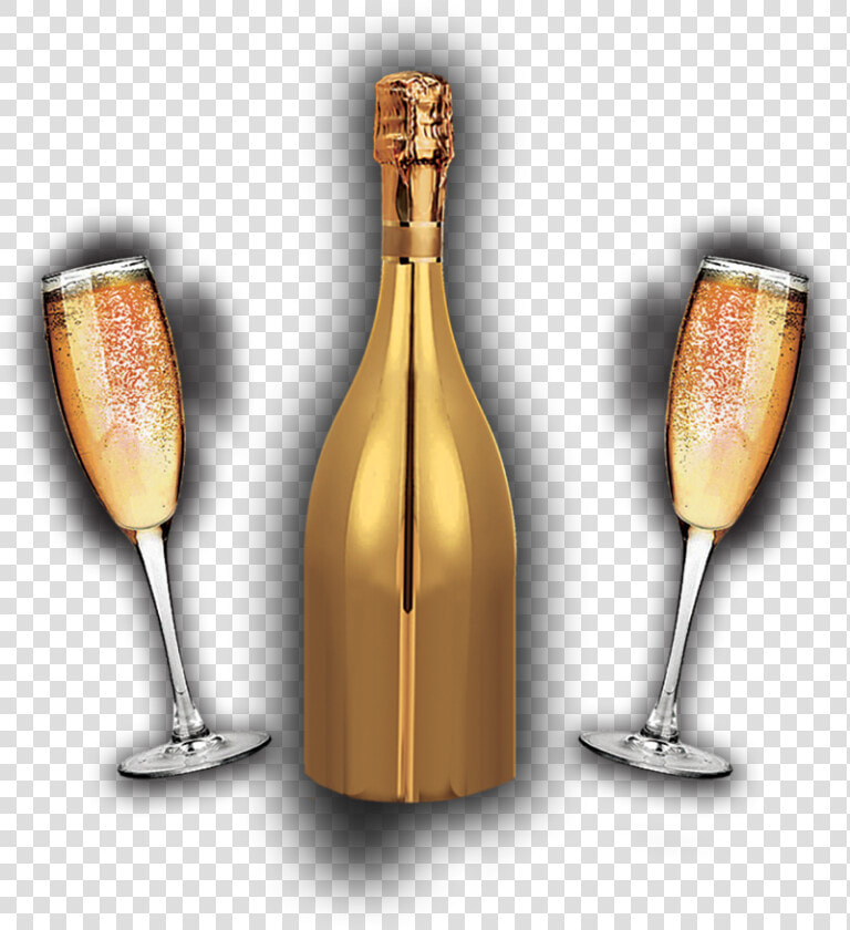  mq  gold  glass  bottle  champagne   White Wine Bottle And Glass Png  Transparent PngTransparent PNG