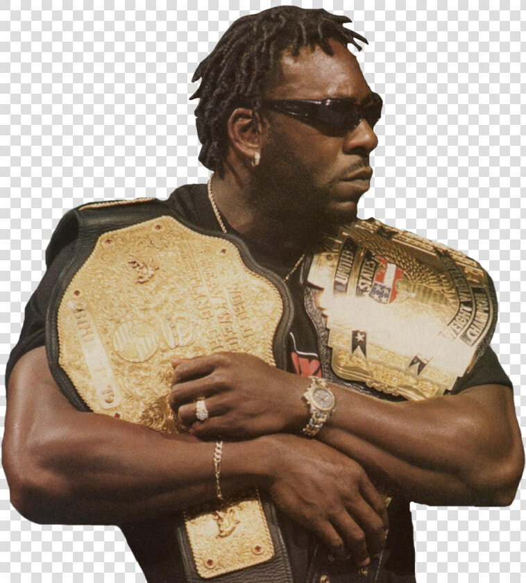 Booker T Wcw Us Champion   Png Download   Booker T Two Championships  Transparent PngTransparent PNG