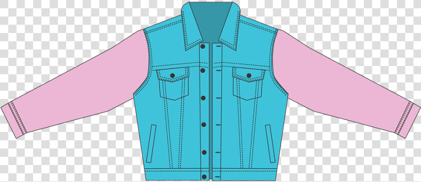 Jacket  Blue  Fashion  Denim  Style  Clothing  Colorful   Pattern  HD Png DownloadTransparent PNG