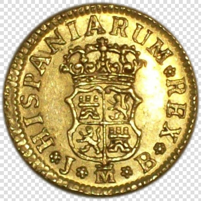 1 2 Escudo De Fernando Vi Con Ceca   Coin  HD Png DownloadTransparent PNG