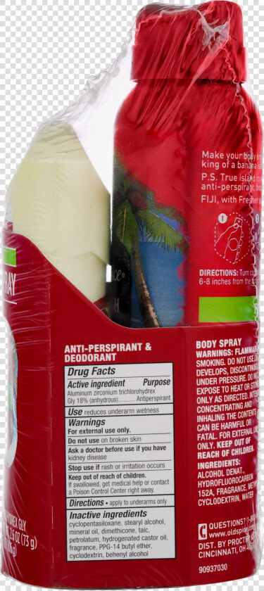 Old Spice Fuji With Palm Tree Stick Body Spray 2 Pc   Quilt  HD Png DownloadTransparent PNG