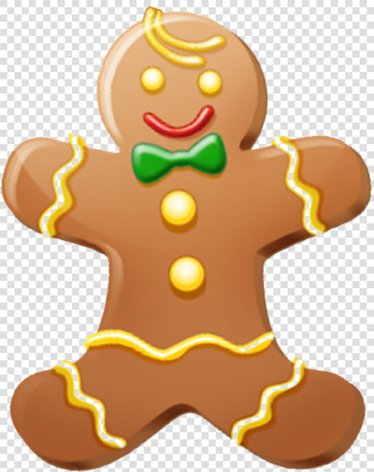 Gingerbread Clipart Playdough   Gingerbread Man Body Parts  HD Png DownloadTransparent PNG