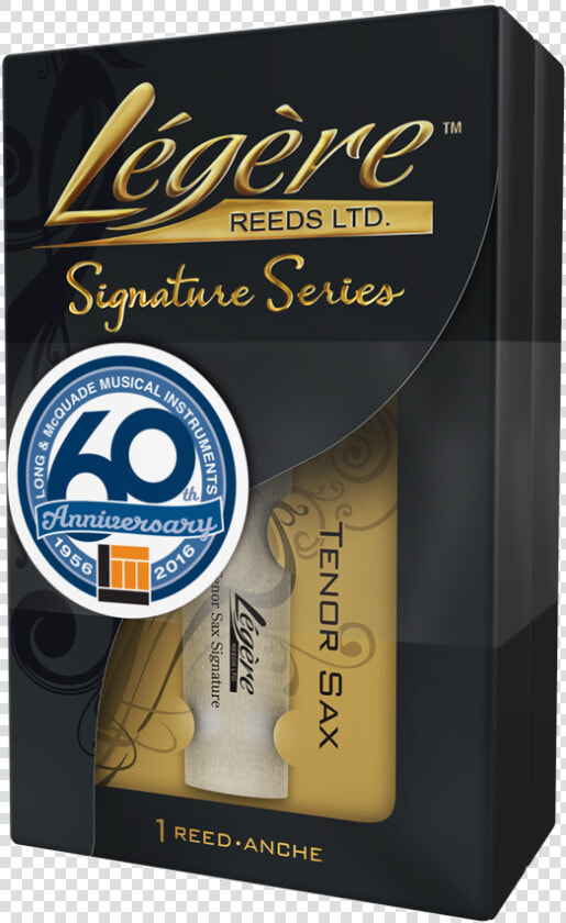 60th Anniversary Signature Series Tenor Sax Reeds   Cosmetics  HD Png DownloadTransparent PNG