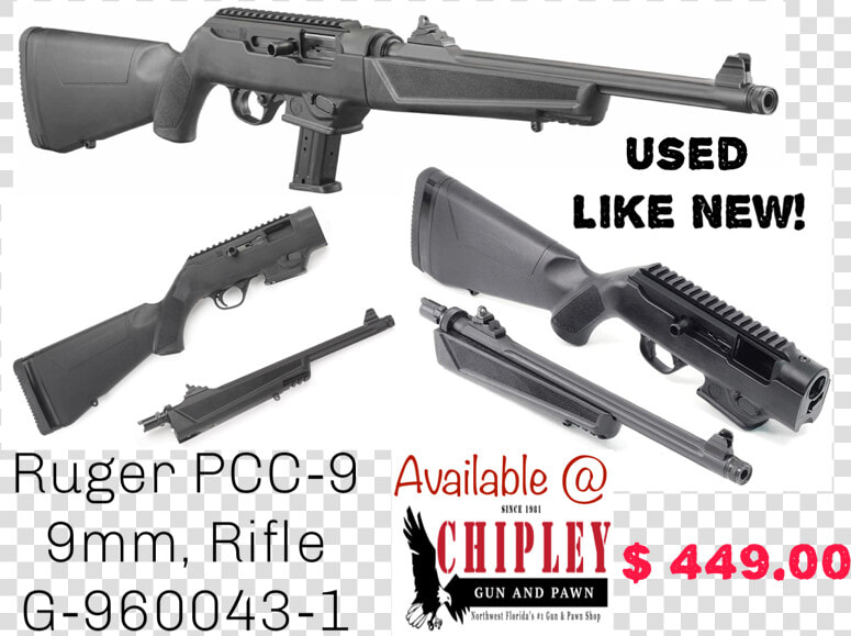 New Ruger 9mm Carbine  HD Png DownloadTransparent PNG